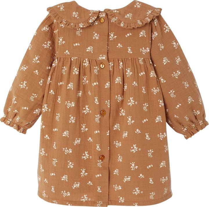 Vertbaudet Baby Kleid aus geblümtem Musselin