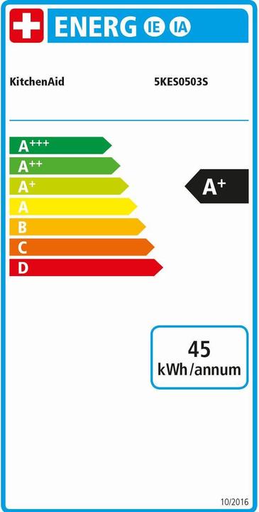 Energy Label KitchenAid Artisan (NESPRESSO Original)