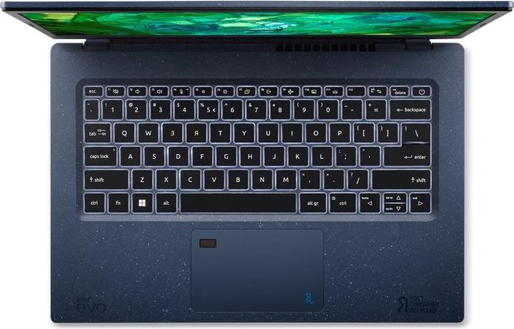 Actual product image Acer Aspire Vero (AV14-52P-70RL) 14.0" Full-HD, IPS, i7-1355U, 16GB RAM, 1TB SSD, Windows 11, Marian (14", Intel Core i7-1355U, 16 GB, 1000 GB, DE)