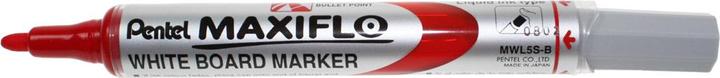 Immagine prodotto Pentel Marcatore Per Lavagna Bianca Maxiflo (Rosso, 2 mm, 1 x)