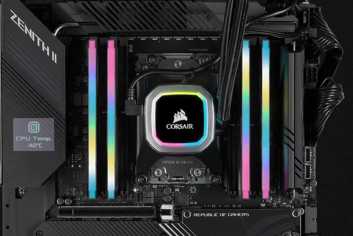 Immagine prodotto Corsair Vengeance RGB Pro SL (4 x 16GB, 3600 MHz, DDR4-RAM, DIMM)