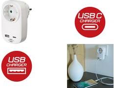 Produktbild Brennenstuhl Steckdosenadapter+ USB-Charger PD