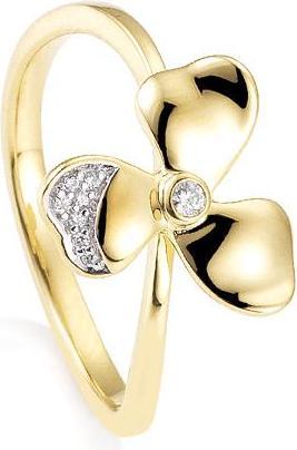 Produktbild Breuning RING - BRILL. 0,05 Ct. H/si (59, 750/18 K Gold)
