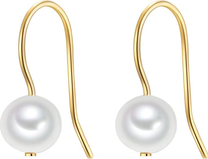 Immagine prodotto Valero Pearls Perle d'acqua dolce d'argento da donna coltivate in oro giallo - 28653 (Argento)