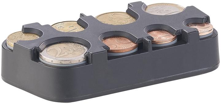 Produktbild Infactory 2er-Set Euro-Münzsammler mit Schnell-Fixierung (Münzzähler)