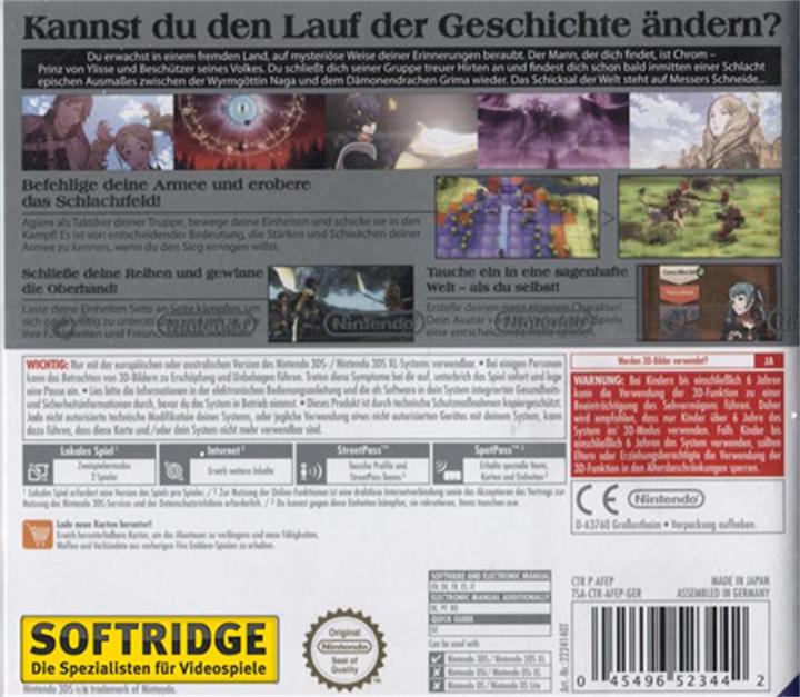 Actual product image Nintendo Fire Emblem: Awakening (3DS, EN)