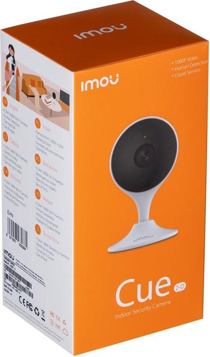 Image du produit Imou IPCam Cue2-D intérieur 2MP WLAN 1080P H.264 IR APP (1920 x 1080 Pixels)