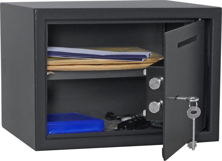 Actual product image Rottner Furniture safe Jupiter 3 slot double-bit lock (18.09 l)
