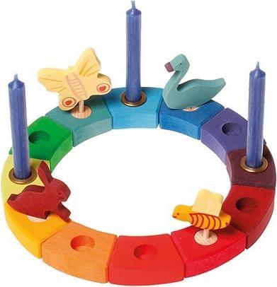 Produktbild Grimm's 01700 Regenbogen Geburtstagsring