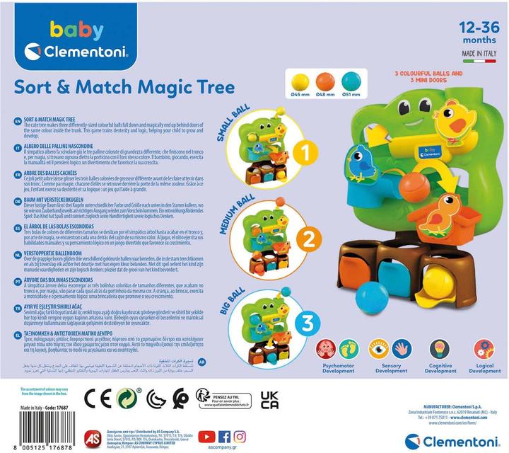 Actual product image Clementoni Baby - logic colors tree