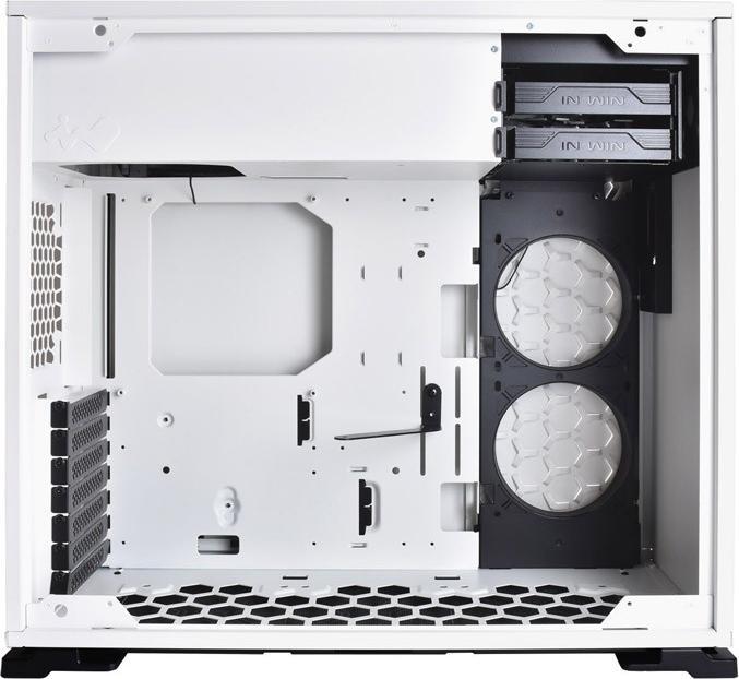 Actual product image In Win Midi Tower 101, white without NT (ATX)