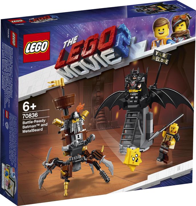 Immagine prodotto LEGO Pronti all'azione Batman e Barba di Ferro (70836)
