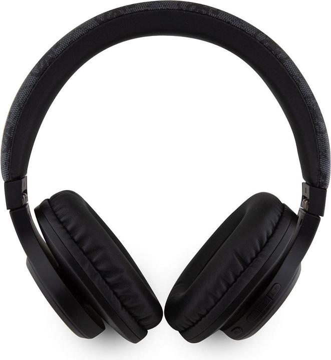 Immagine prodotto Guess Auricolari 4G in pelle PU con logo Script tono su tono - nero (32 h, Senza fili)