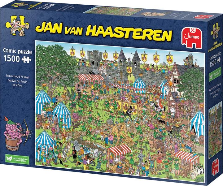 Actual product image Jumbo Jan Van Haasteren Puzzle TBD 1500 pieces (1500 pieces)