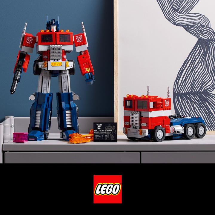 Actual product image LEGO Optimus Prime (10302, LEGO Icons, LEGO Rare Sets)