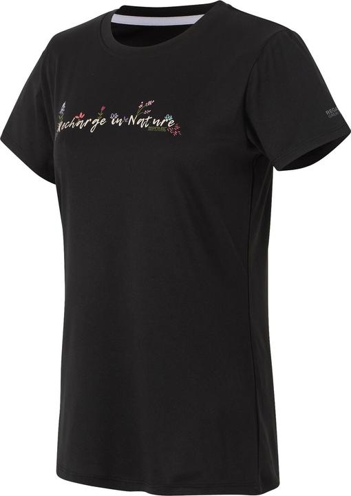 Actual product image Regatta Womens/Ladies Fingal IX Text T-Shirt (42 D)