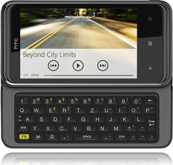 HTC 7 Pro - QWERTZ - Multilingual (8 GB, 3.60", 5 Mpx, 3G)