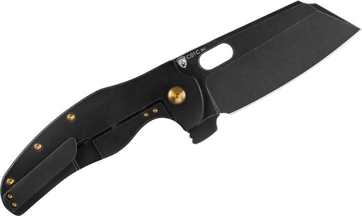 Produktbild Kizer Sheepdog C01C XL S35VN Titanium All Black (10 cm)