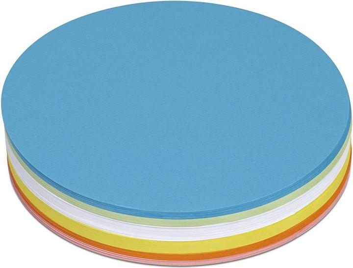 Produktbild Maul Moderationskarten Kreis 135mm sortiert VE=120 Stück