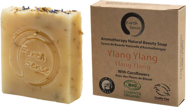 Natura Punto Palmölfreie feste Bio-Seife, min. 72% kaltgepresste Öle, Ylang-Ylang (Hartseife)