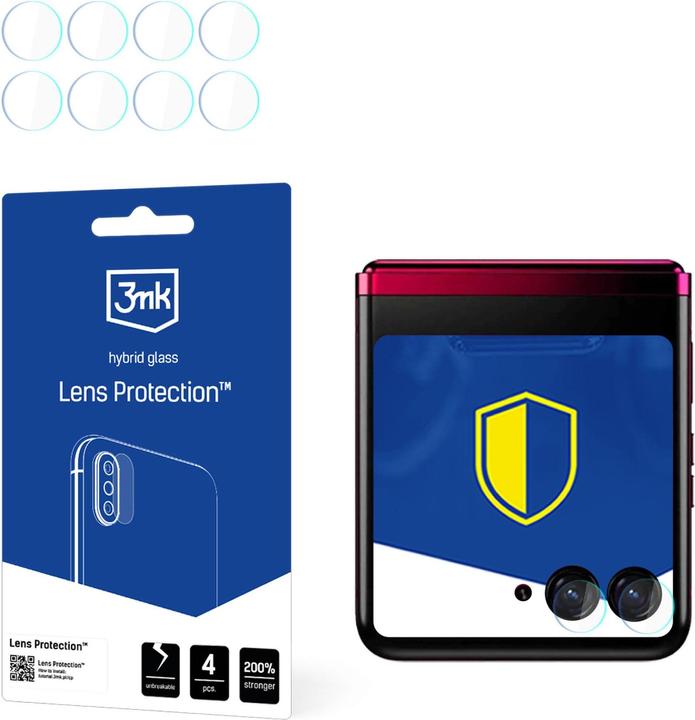 Immagine prodotto 3MK Lens Protect Motorola Razr 40 Ultra Ochrona na obiektyw aparatu 4szt (1 Pezzo/i, Motorola Razr 40 Ultra)