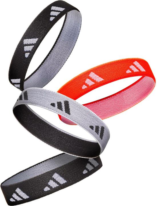 Immagine prodotto adidas Hair Ties Schwarz, Weiss, Solar Rot