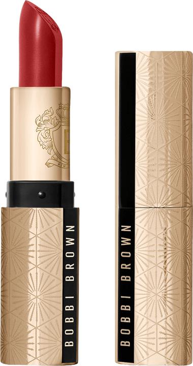 Actual product image Bobbi Brown Golden Glamour Luxe Lipstick Paris.Red (Parisian Red)