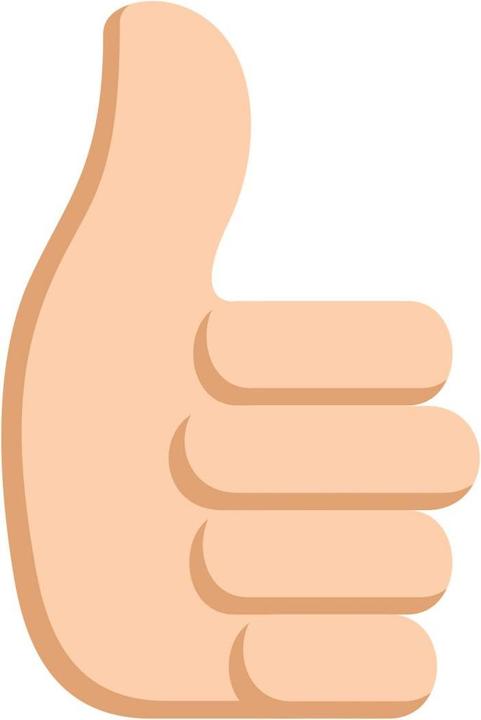 Image du produit Emojione Emoji Thumbs Up (120 x 80 cm)