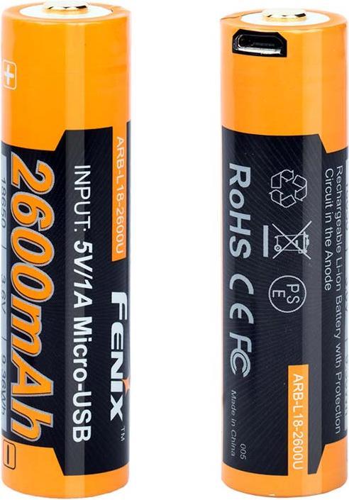 Image du produit Fenix Accu/batterie ARB-L18 2600U