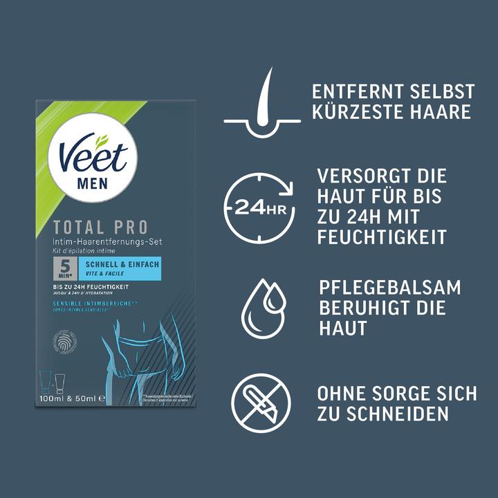 Immagine prodotto Veet Depilazione della zona intima (150 ml, 1 x, 196 g)