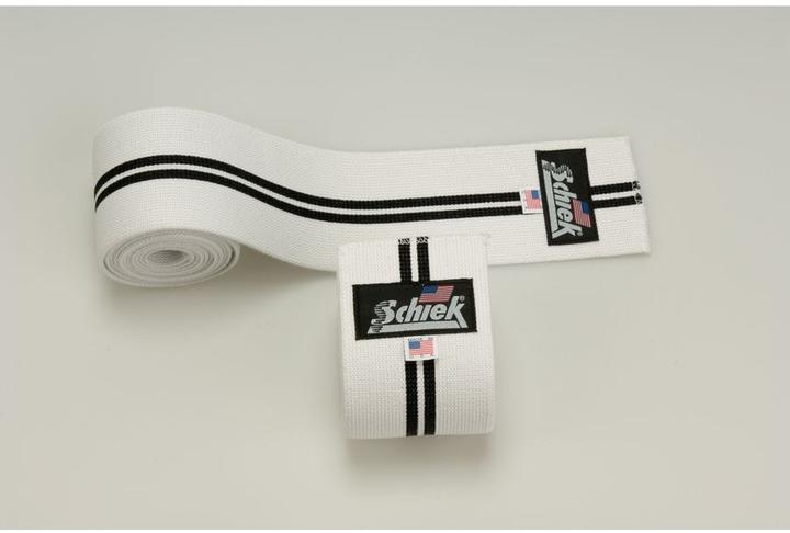 Image du produit Schiek Knee Wraps Modèle 1178 WHITE (Taille unique)