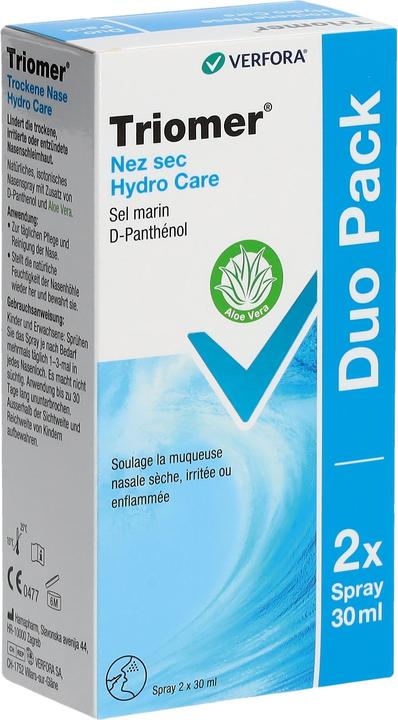 Triomer Hydro Care Trock Nase Duo 2x30ml (2 Stück)