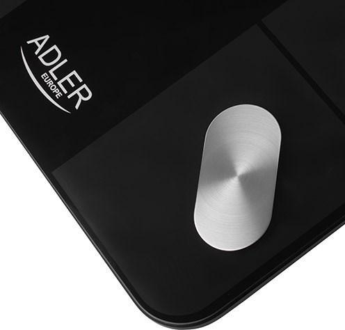 Immagine prodotto Adler Bilancia pesapersone intelligente | AD 8186b | Peso massimo (capacità) 180 kg | Precisione 100 g | (180 kg)