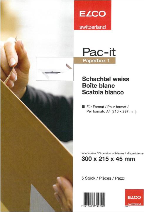 Immagine prodotto Elco Paperbox Pac-it (228 x 308 x 48 mm, 5 x)