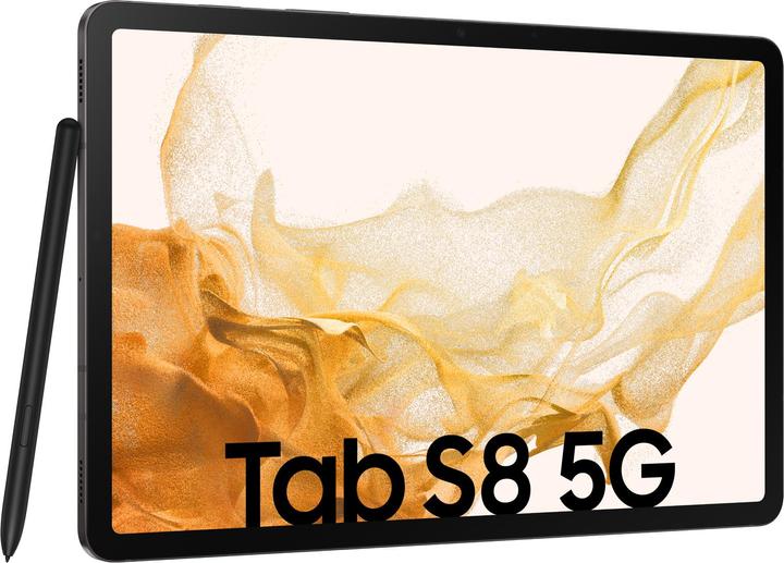 Image du produit Samsung Galaxy Tab S8 (5G, 11", 128 Go, Graphite)
