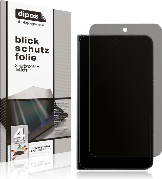 Actual product image Dipos Privacy Screen Protector 4-Way Privacy-Filter (1 Piece, Google Pixel Fold)