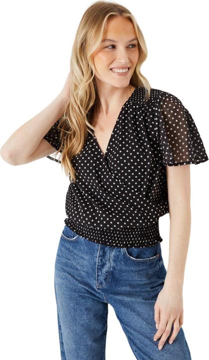 Dorothy Perkins Bluse Geraffter Saum