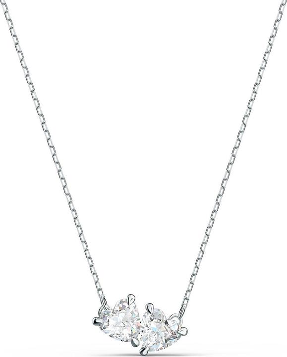 Swarovski Attrai la collana del cuore dell'anima (Metallo Swarovski, 38 cm)