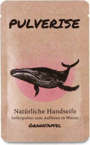 Produktbild Pulverise Seifenpulver für Handseife Wal - Granatapfel (Handseife Nachfüllpackung, 250 ml)
