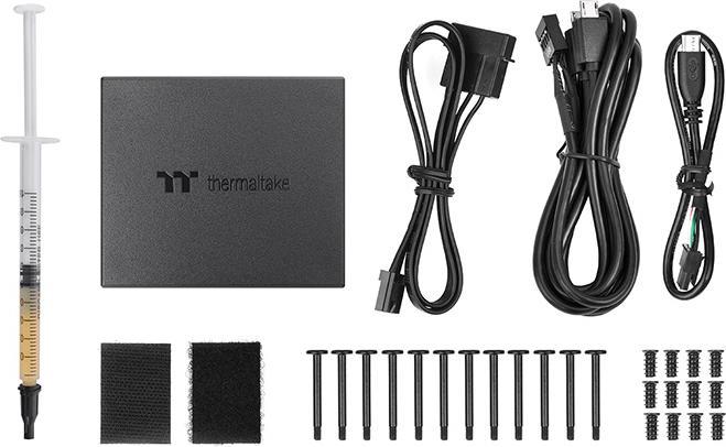 Produktbild Thermaltake SWAFAN 14 RGB Computergehäuse Ventilator 14 cm Schwarz 3 Stück(e) (140 mm, 3 x)