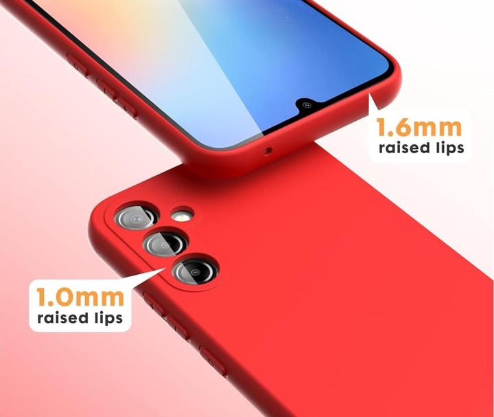 Image du produit Screenguard Étui en silicone liquide pour Samsung Galaxy A34 5G (Samsung Galaxy A34 5G)