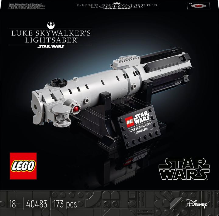Actual product image LEGO Luke Skywalker's lightsaber (40483, LEGO Star Wars)