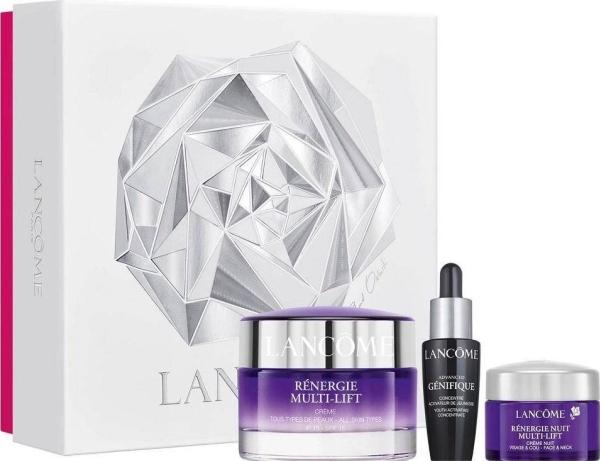 Image du produit Lancôme Rénergie Multi-Lift Cream 50ml + Night Cream 15ml + Génifique Serum 10ml (50 ml, Crème de jour, SPF 15)