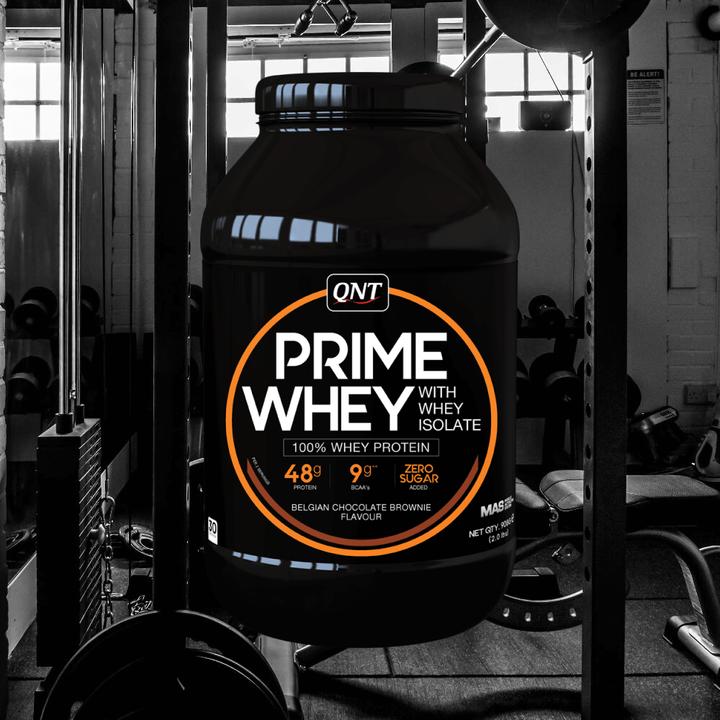 Actual product image QNT Prime Whey 908g (Chocolate, 1 pcs., 908 g)