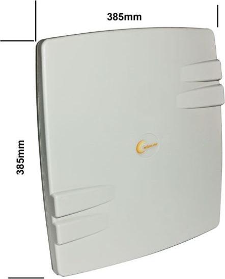 Actual product image Allnet WLAN.eu Antenna 5 GHz Flat Patch Outdoor 1T1R 19dbi N-Type female (Wi-Fi)