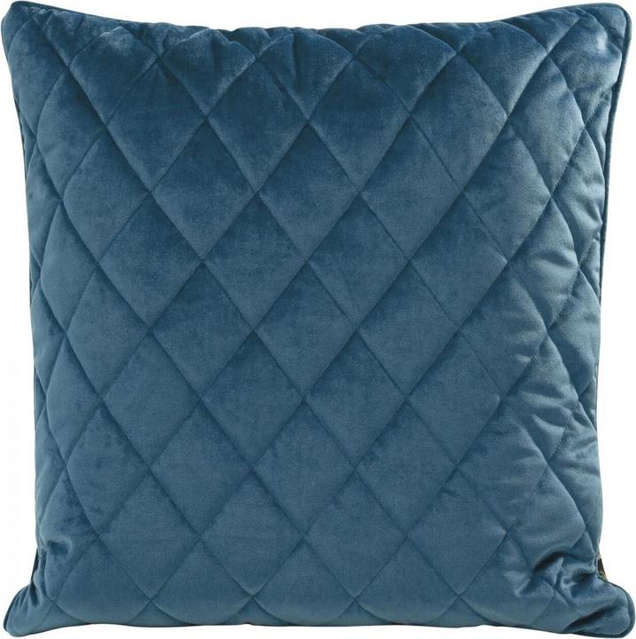 Produktbild Eurofirany Kissen SAMT 50x50cm - blau (50 x 50 cm)