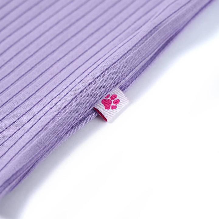 Actual product image VidaXL Children's T-shirt purple 140,Material: 95 % cotton. 5 (140)