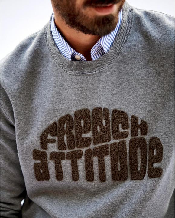 Image du produit La Redoute Collections Chemise à rayures avec col français (3XL)