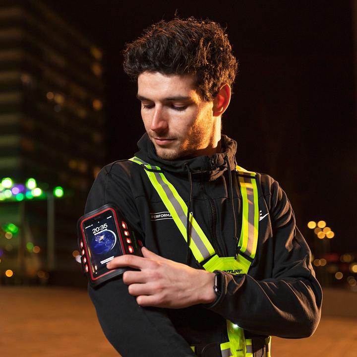 Produktbild Tunturi LED Telefon Armband - Handy Smartphone Halterung