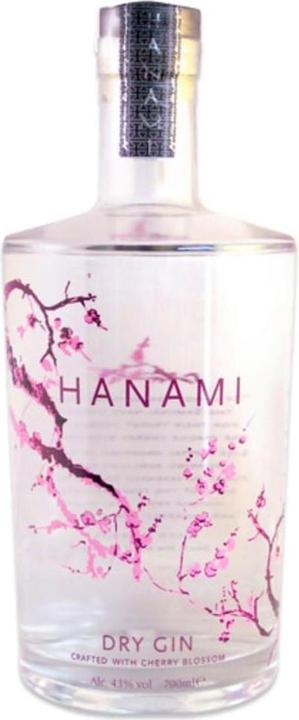 Actual product image Hanami Dry gin with cherry blossom (1 x 70 cl)